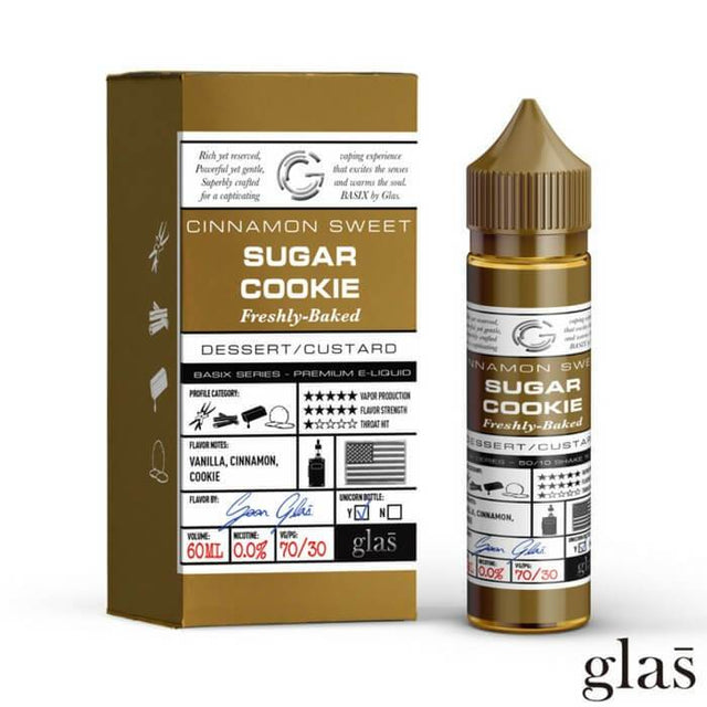 Sugar Cookie by Glas Basix Series E-Liquid #1