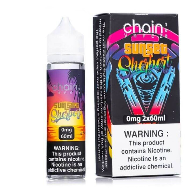 Sunset Sherbert Dual Pack by Chain Vapez E-Liquid #1