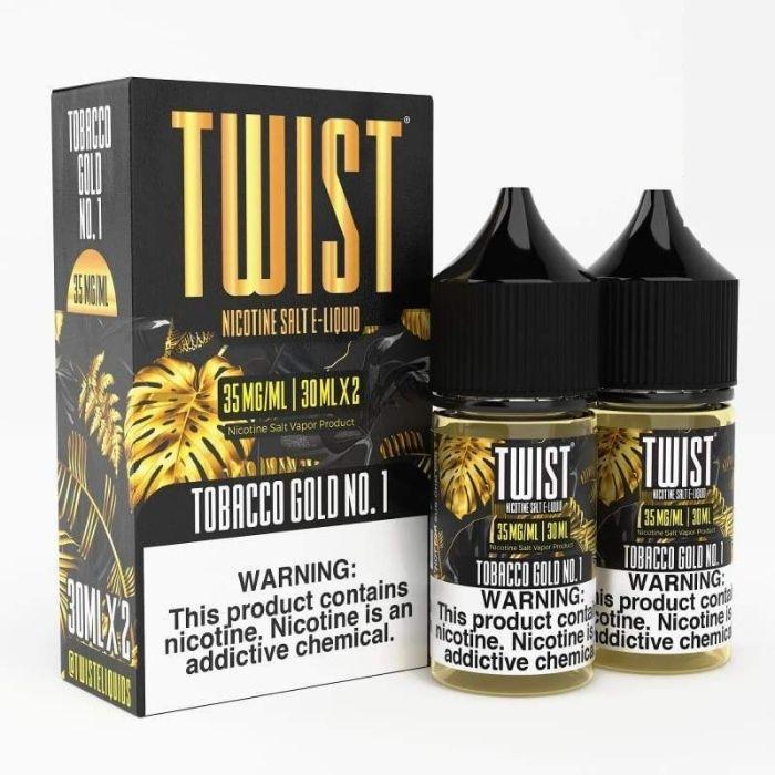 Tobacco Gold No. 1 Nicotine Salt by Twist E-Liquids