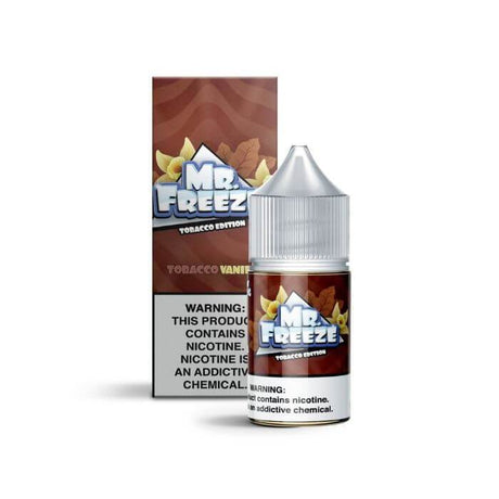 Tobacco Vanilla by Nicotine Salt by Mr Freeze Tobacco E-Liquid #1