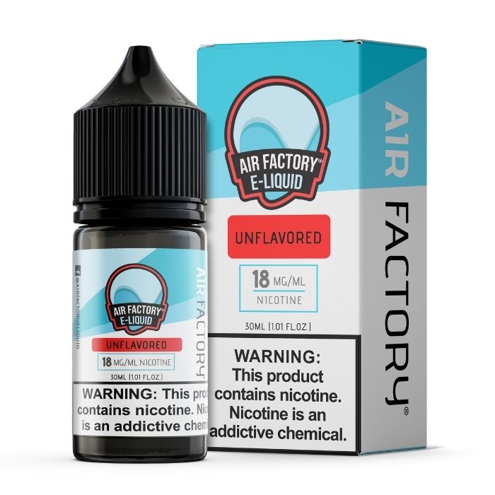 Unflavored Nicotine Salt by Air Factory