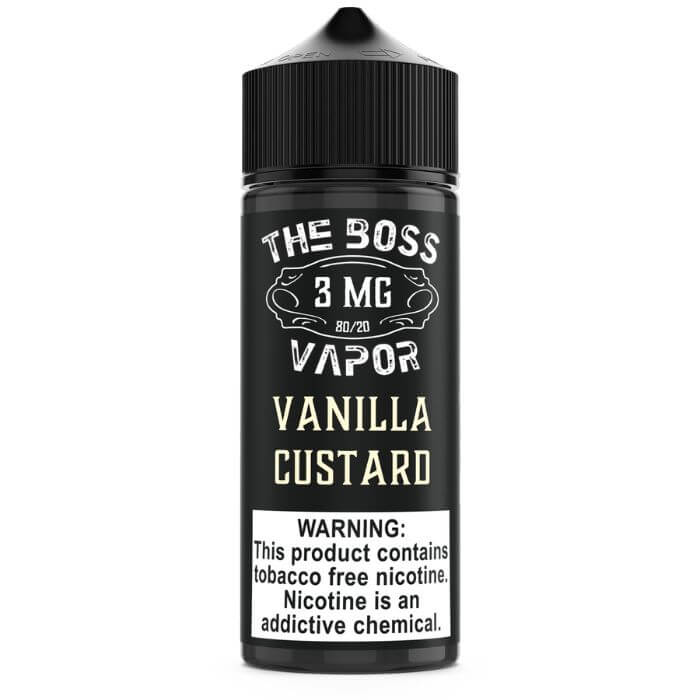 Vanilla Custard E-Liquid by The Boss Vapor