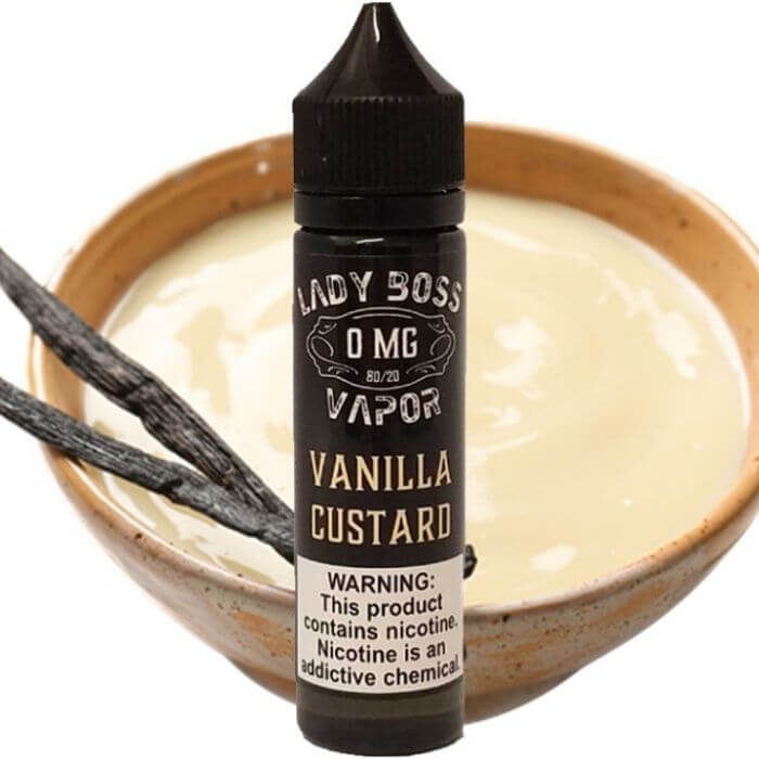 Vanilla Custard E-Liquid by Lady Boss Vapor