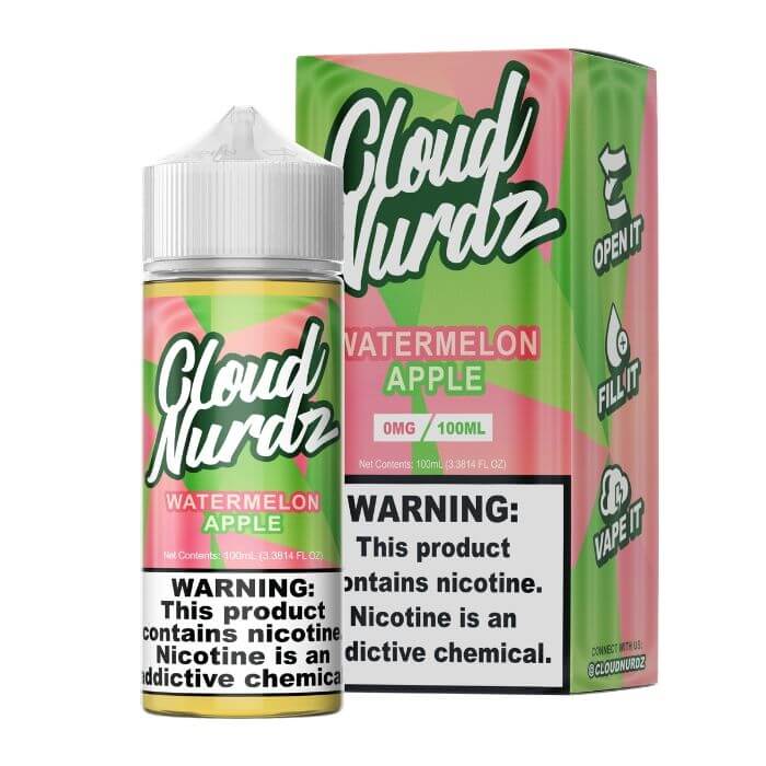 Watermelon Apple E-Liquid by Cloud Nurdz