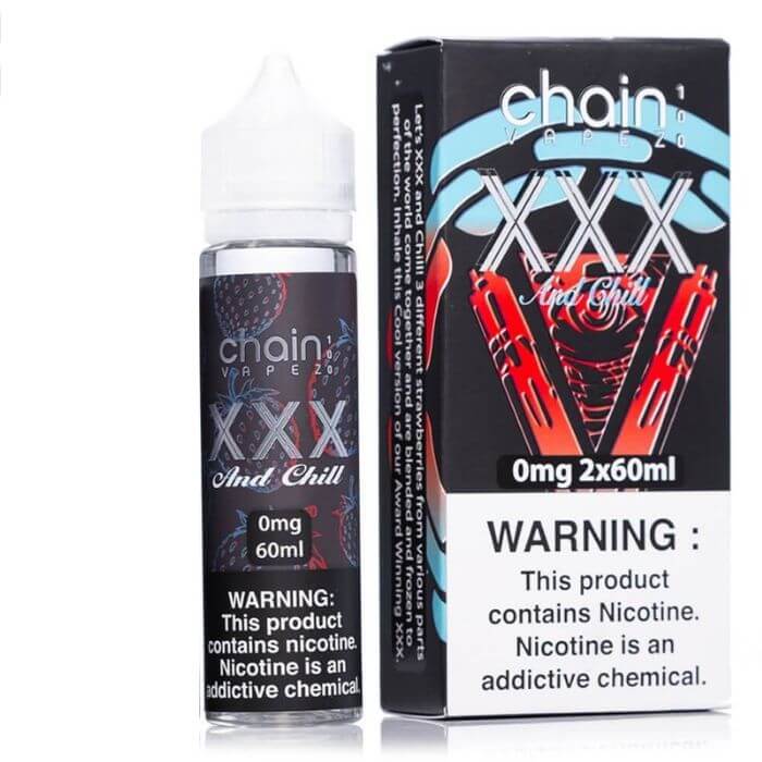 XXX and Chill Dual Pack by Chain Vapez E-Liquid #1