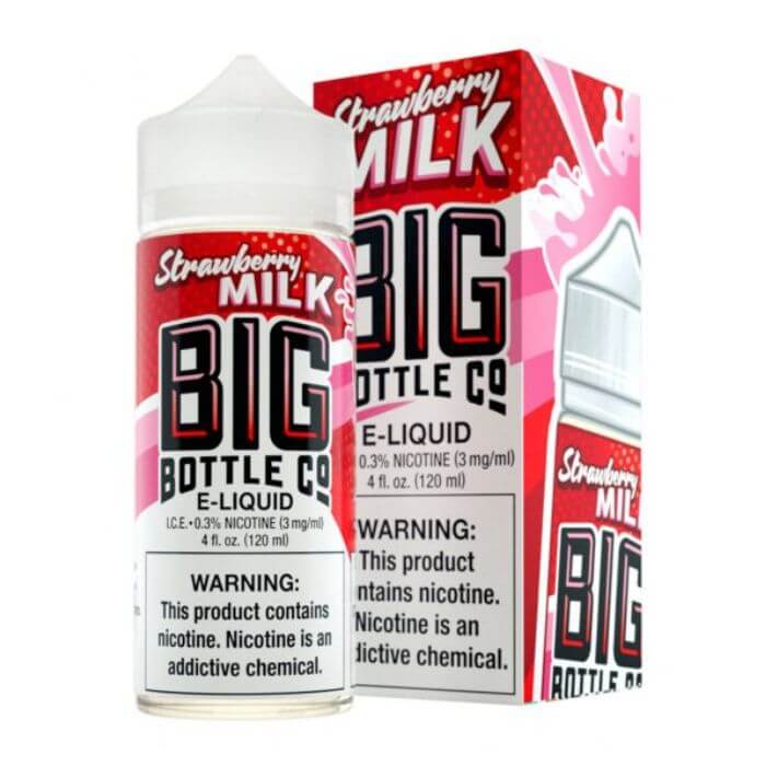 Strawberry Milk E-Liquid by Big Bottle Co