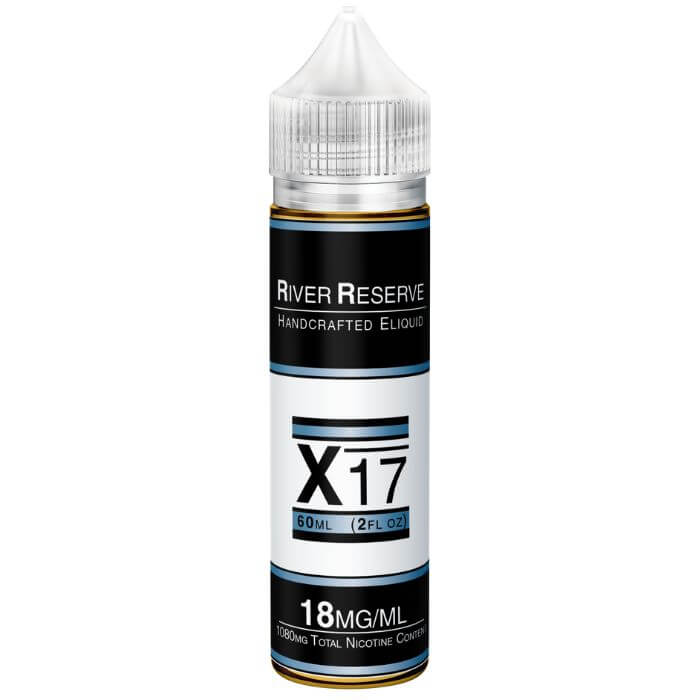 Mildly Flavored Tobacco X-17 E-Liquid by River Reserve