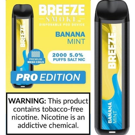 Banana Mint Breeze Pro Flavor