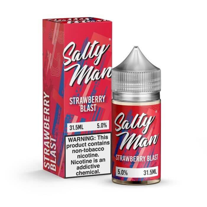 Strawberry Blast Nicotine Salt by Salty Man