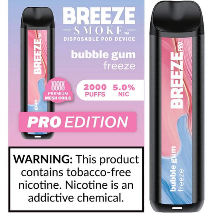 Bubble Gum Freeze Breeze Pro Flavor