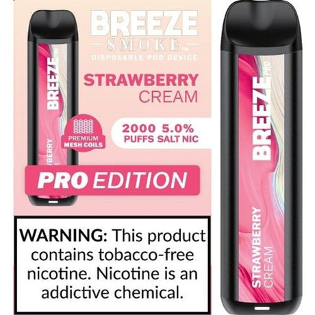 Strawberry Cream Breeze Pro Flavor