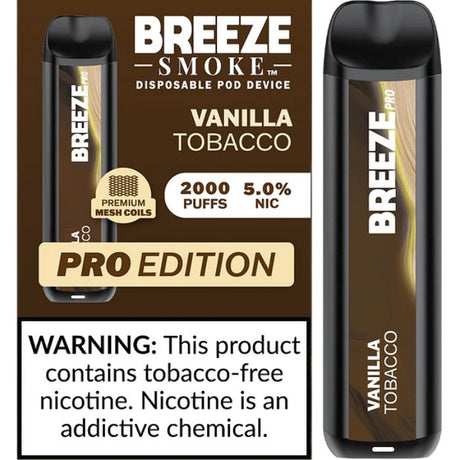 Vanilla Tobacco Breeze Pro Flavor
