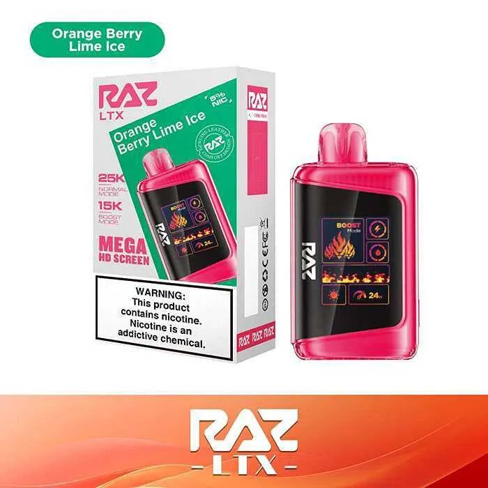 tobacco raz dc25000 disposable vape LTX DC25K Buy Frozen Dragonfruit Lemon Raz