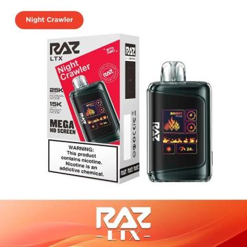 raz electronic cigarette DC25000 Disposable Vape | 25k Puffs Raz Grape - Full Product