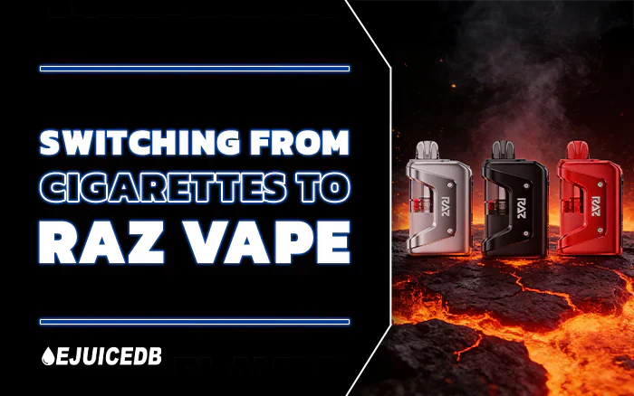 how many packs of cigarettes are in a raz vape Vapes RAZ Vapes