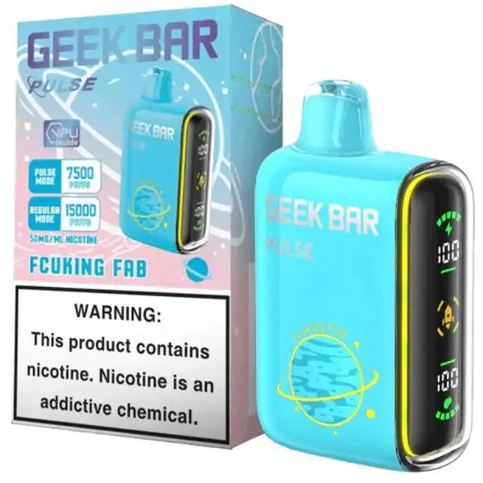 is tobacco in geek bars Bar Pulse 15000 Disposable $14.98 How Much Nicotine is in